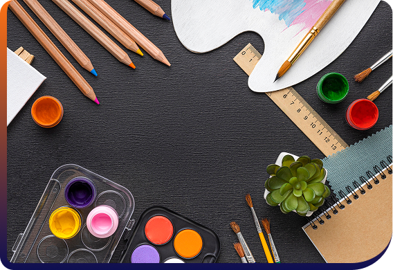 Art Supplies Video